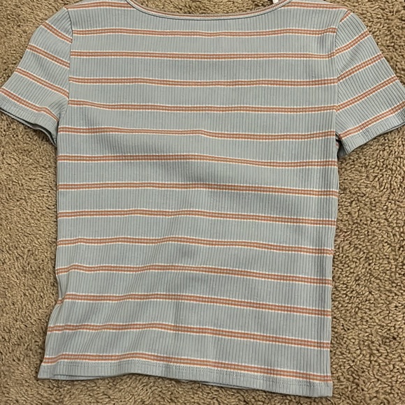 American Eagle Ribbed Tee - Picture 2 of 2